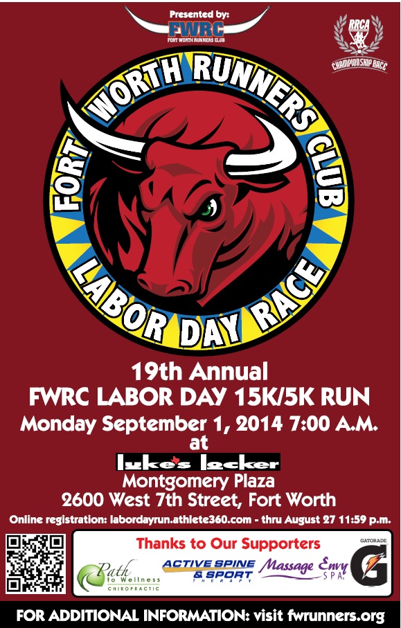 Labor Day Run! Fort Worth Runners Club