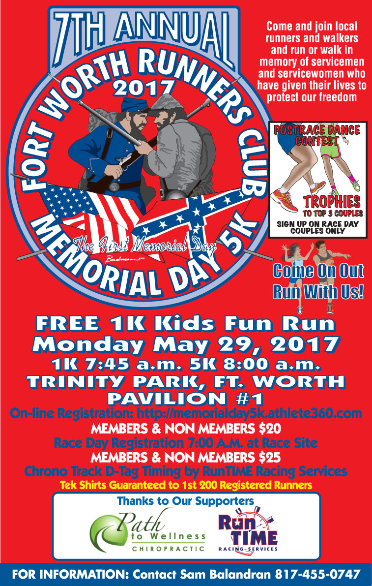 Memorial Day 5K Fort Worth Runners Club